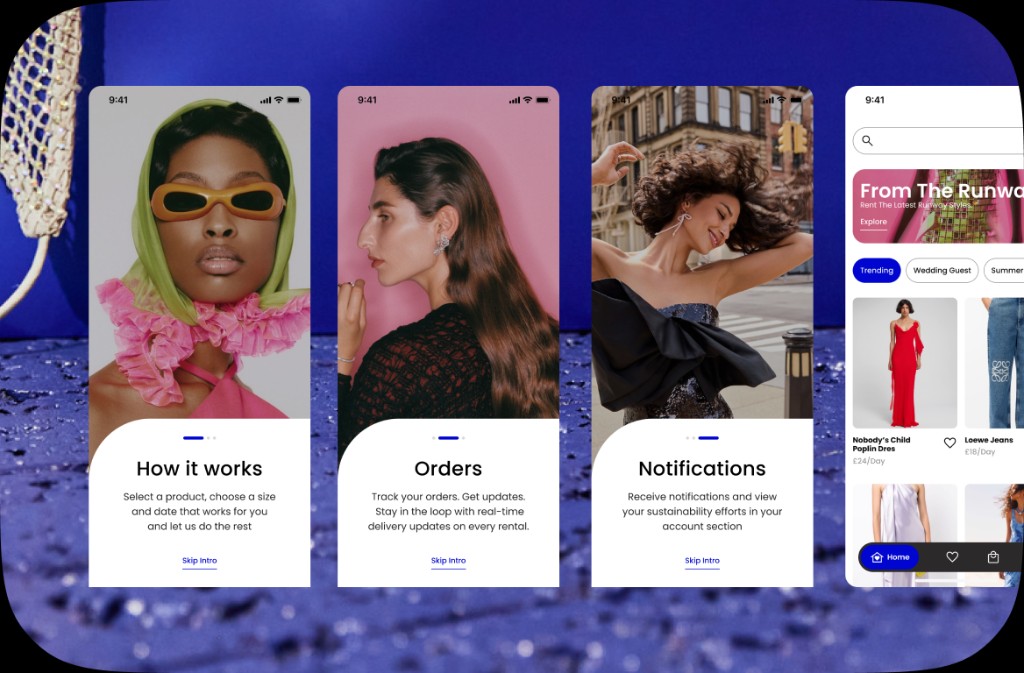 Rotaro — A sustainable luxury fashion rental platform.