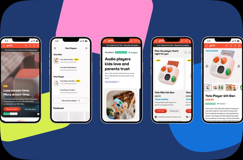 Yoto — Rebuilding the path to purchase for Yoto's biggest product moment.